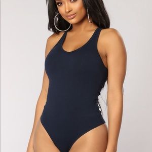 COPY - New fashion nova navy bodysuit